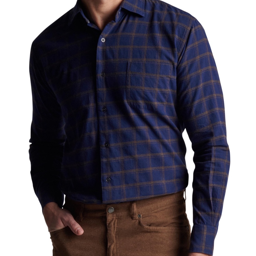 Peter Millar Singletree Cotton Sport Shirt